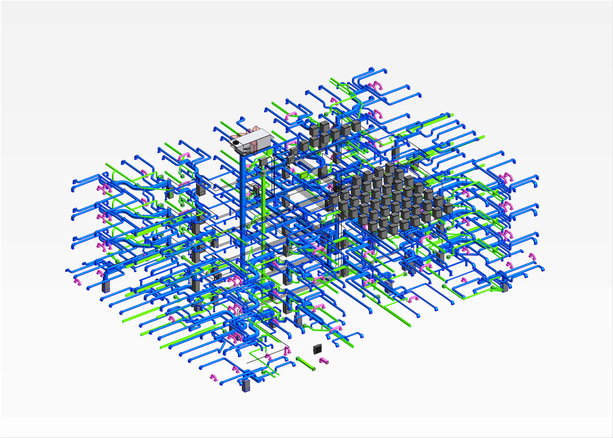 801 HVAC, MEP BIM services