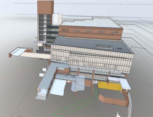 office building