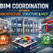 BIM Coordination Between Architecture, Structure, and MEP