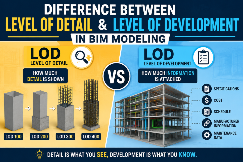 level of details and level of development