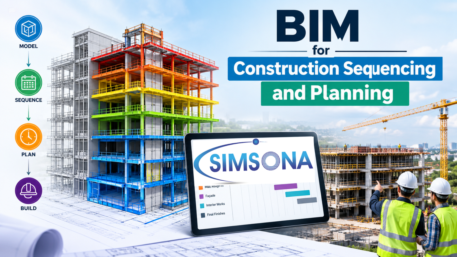 BIM for Construction Sequencing and Planning: Simsona - Simsona BIM